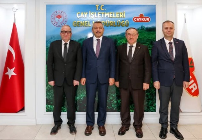 VALİ BAYDAŞ 'DAN GENEL MÜDÜR ALİM 'E ZİYARET 