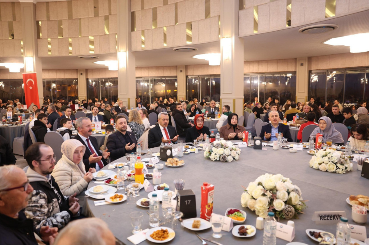 RİZE 'DE ŞEHİT YAKINLARI VE GAZİLERLE BÜYÜK AİLE İFTAR SOFRASI 