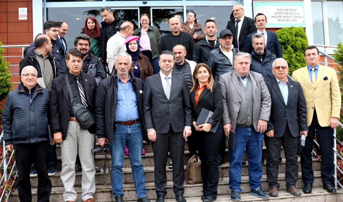 RİZE İL MİLLİ EĞİTİM'DEN RİZE BASININA 1.YILLIK DEĞERLENDİRME VE GELECEK VİZYONU TOPLANTISI 
